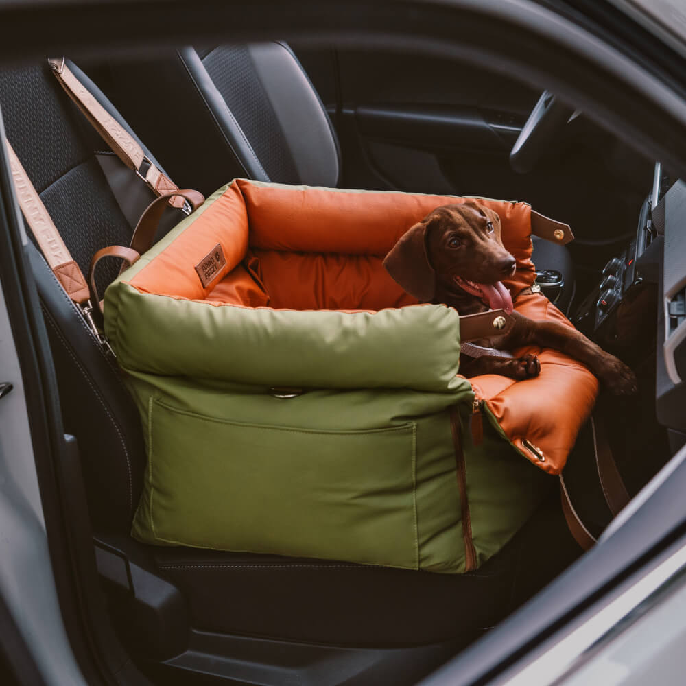 Comfortable Winter Car Seat for Dogs - PawLuxury