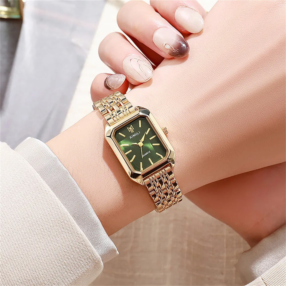 Lightweight Luxury Square Watch for Women