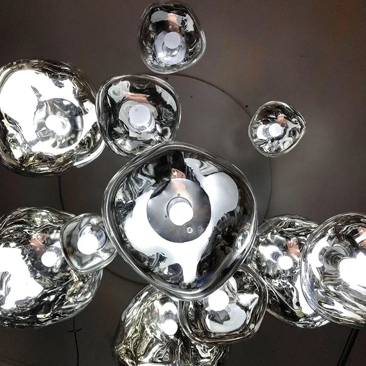 Fjordline Nordic Pendant Lamp with Clear Glass for Kitchens and Living Rooms