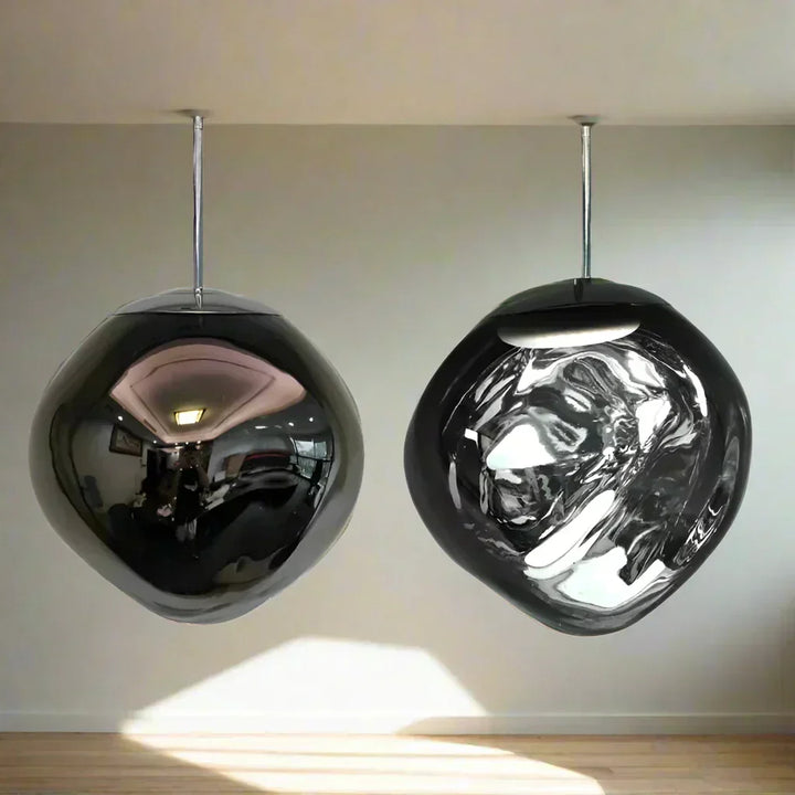 Fjordline Nordic Pendant Lamp with Clear Glass for Kitchens and Living Rooms