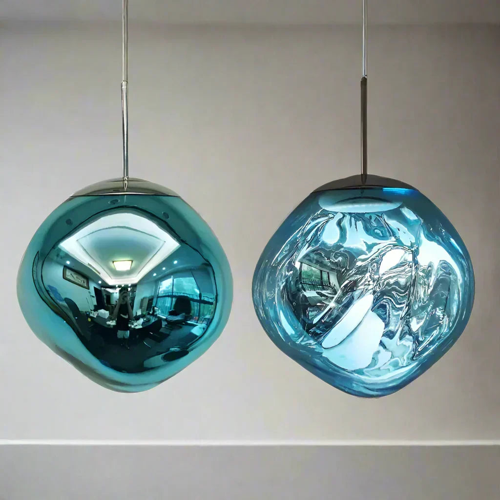 Fjordline Nordic Pendant Lamp with Clear Glass for Kitchens and Living Rooms
