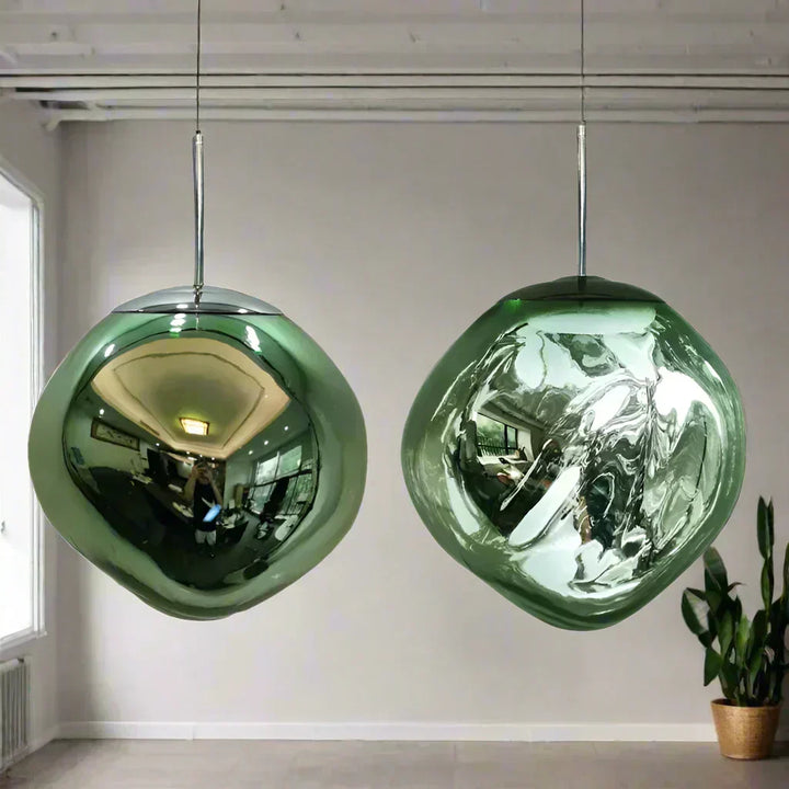 Fjordline Nordic Pendant Lamp with Clear Glass for Kitchens and Living Rooms