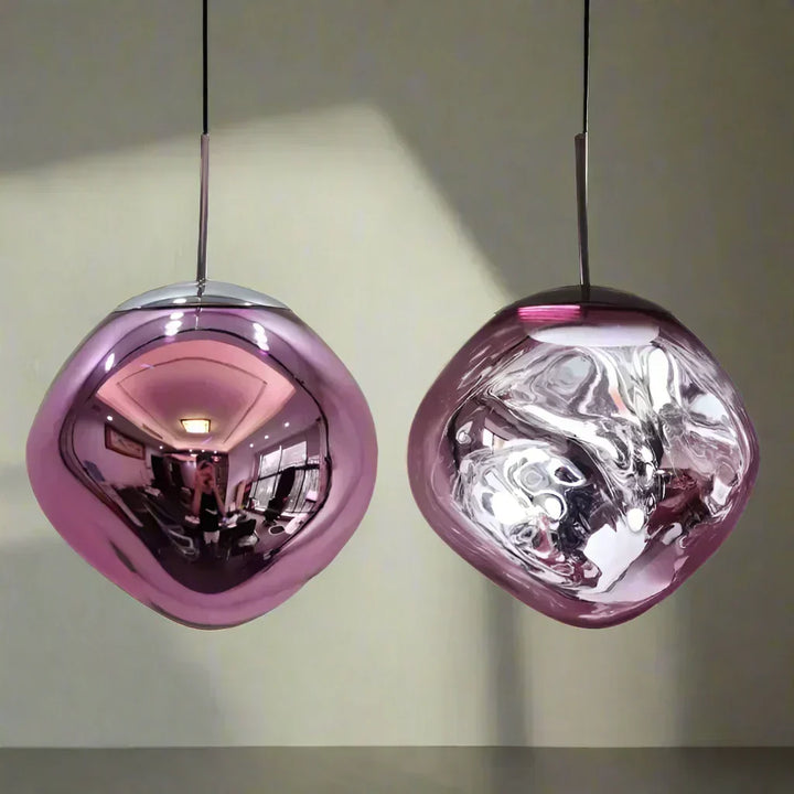 Fjordline Nordic Pendant Lamp with Clear Glass for Kitchens and Living Rooms