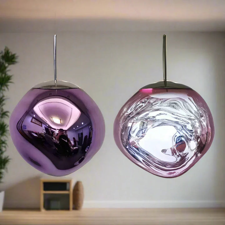 Fjordline Nordic Pendant Lamp with Clear Glass for Kitchens and Living Rooms