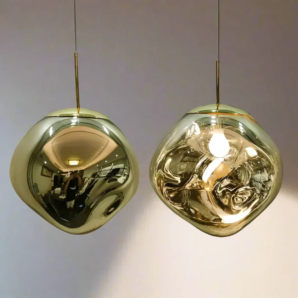 Fjordline Nordic Pendant Lamp with Clear Glass for Kitchens and Living Rooms