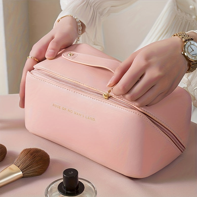 Zip Makeup Organiser – Luxury Cosmetic Bag for Travel