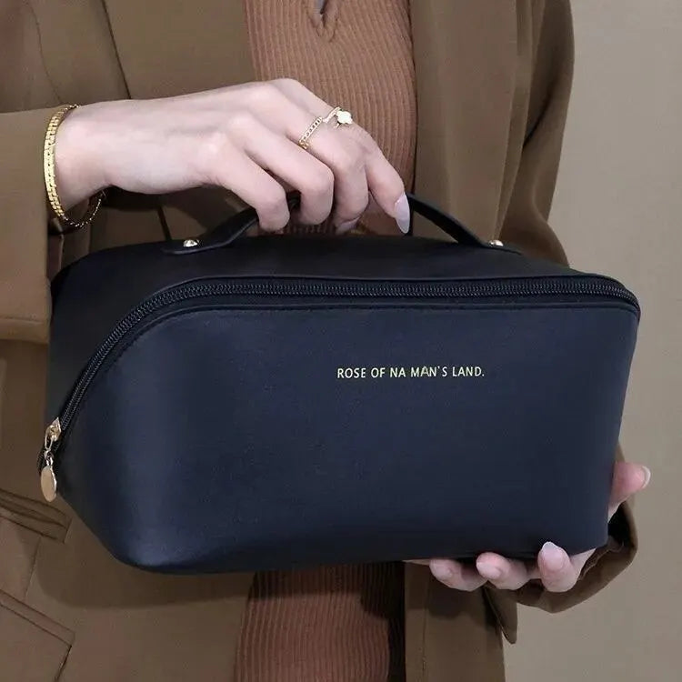 Zip Makeup Organiser – Luxury Cosmetic Bag for Travel