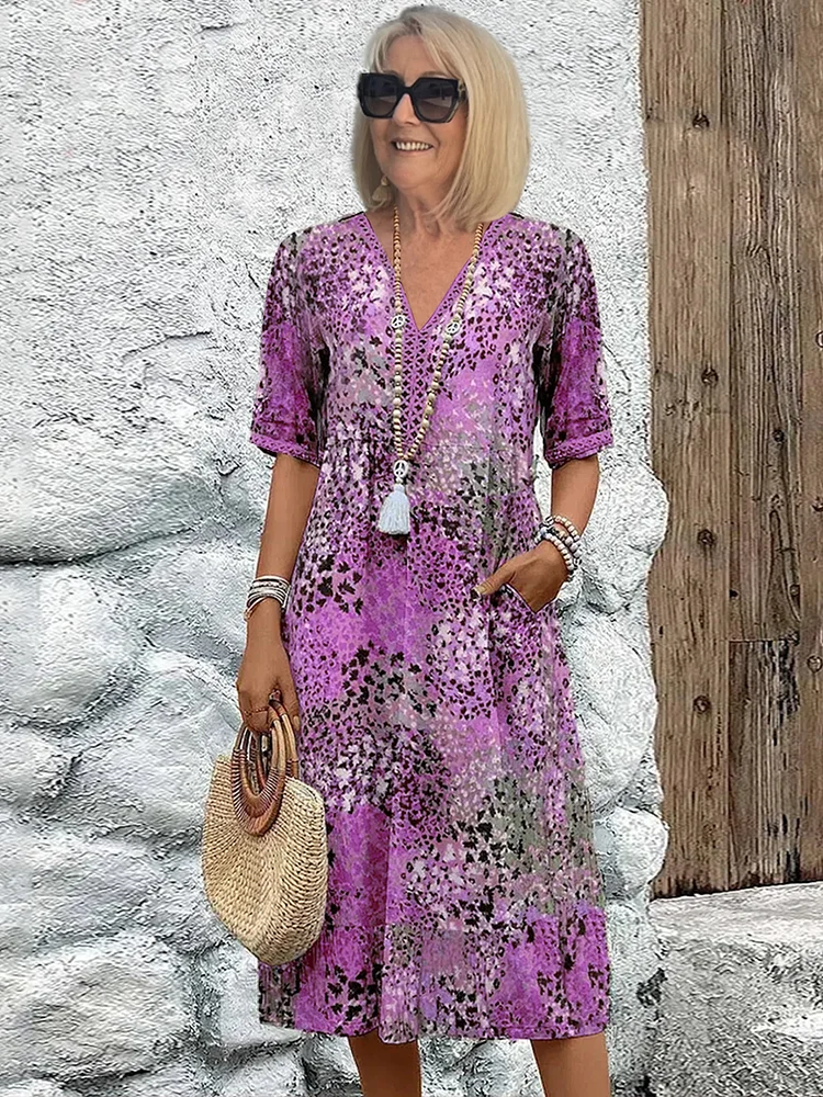 Chic midi dress