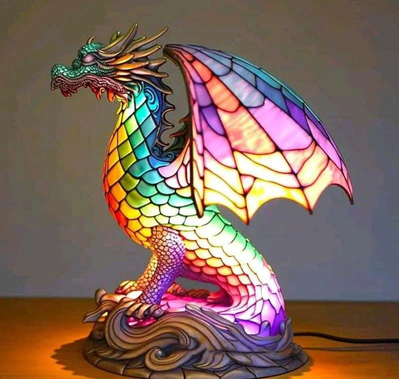 Mosaic Glass Animal Lamp – Colour and Atmosphere for Your Home