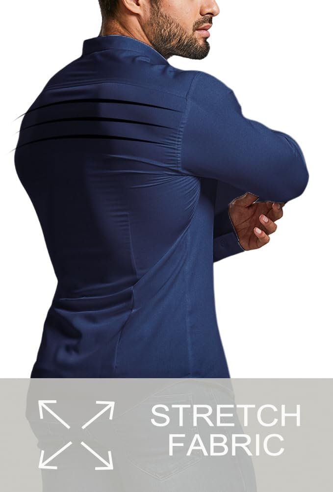 Men's Slim-Fit Shirt for Spring 2026 – Crease-Resistant – David