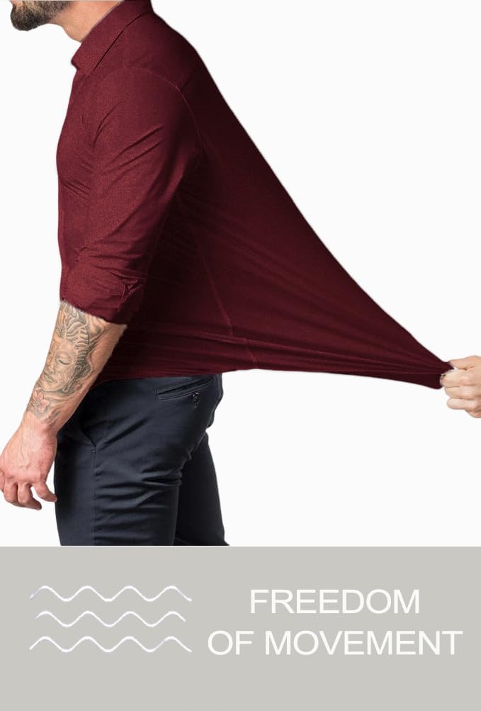 Men's Slim-Fit Shirt for Spring 2026 – Crease-Resistant – David