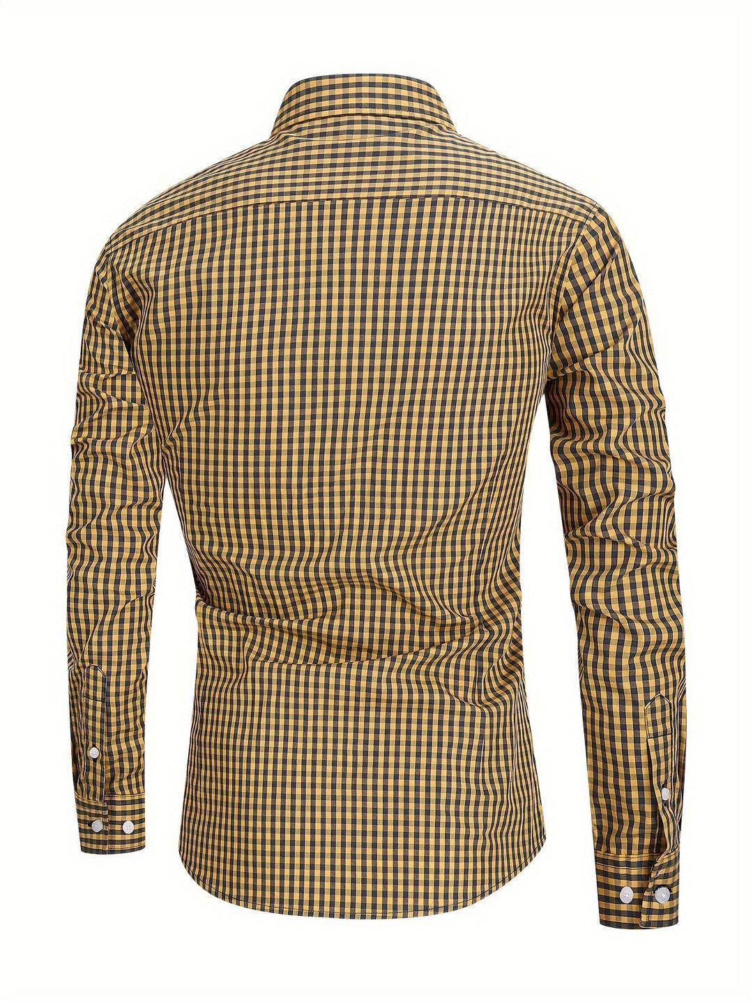 Men's Checked Shirt with Comfortable Fit – Jules