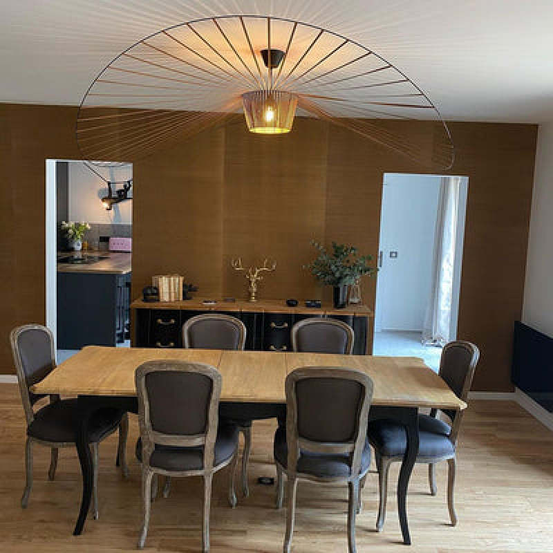 Ritta Metal Chandelier for Bedroom/Modern Living Room LED