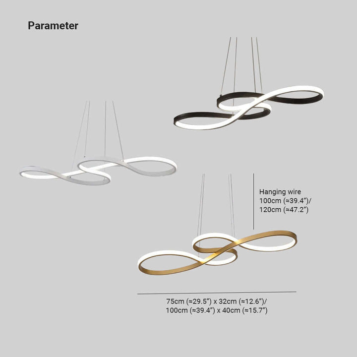 Musical Note LED Pendant Lamp - Modern Lighting