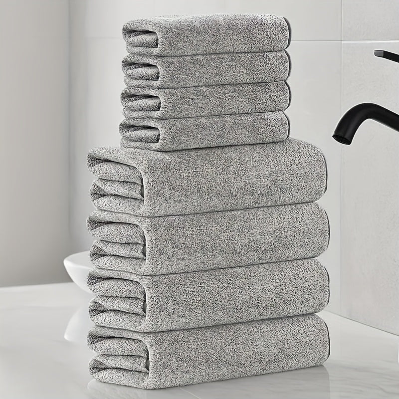 Coral Velvet Towel Set – Absorbent and Quick-Drying