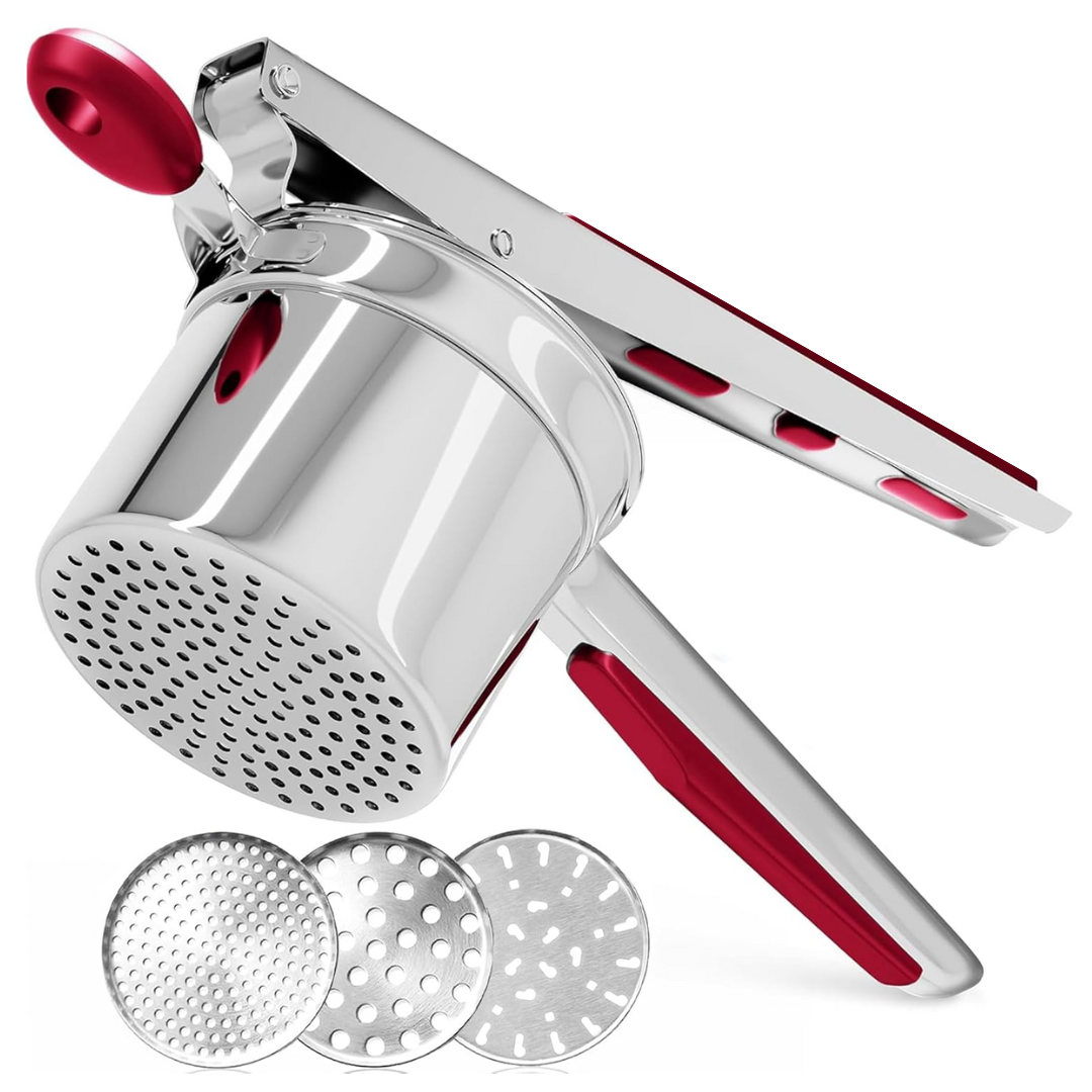 Perfect Mashed Potatoes: Heavy-Duty Stainless Steel Potato Masher
