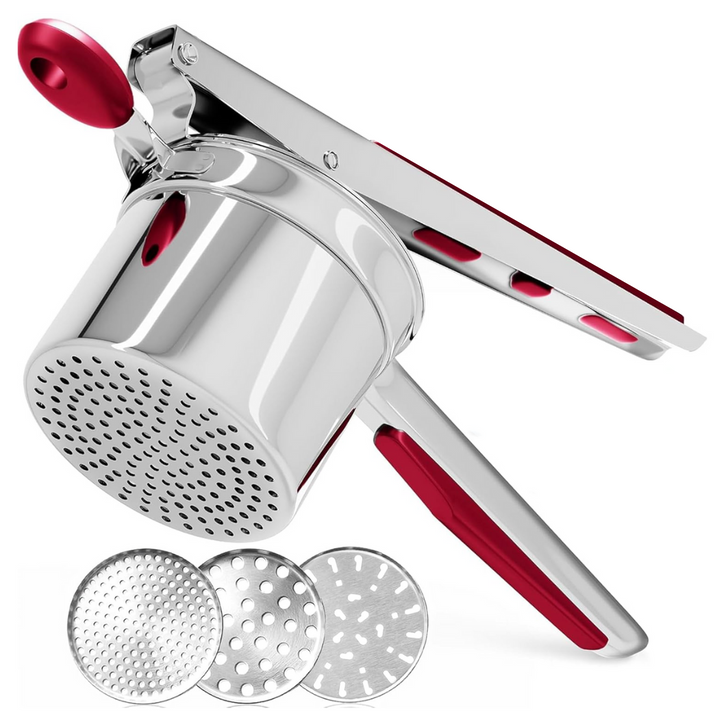 Perfect Mashed Potatoes: Heavy-Duty Stainless Steel Potato Masher