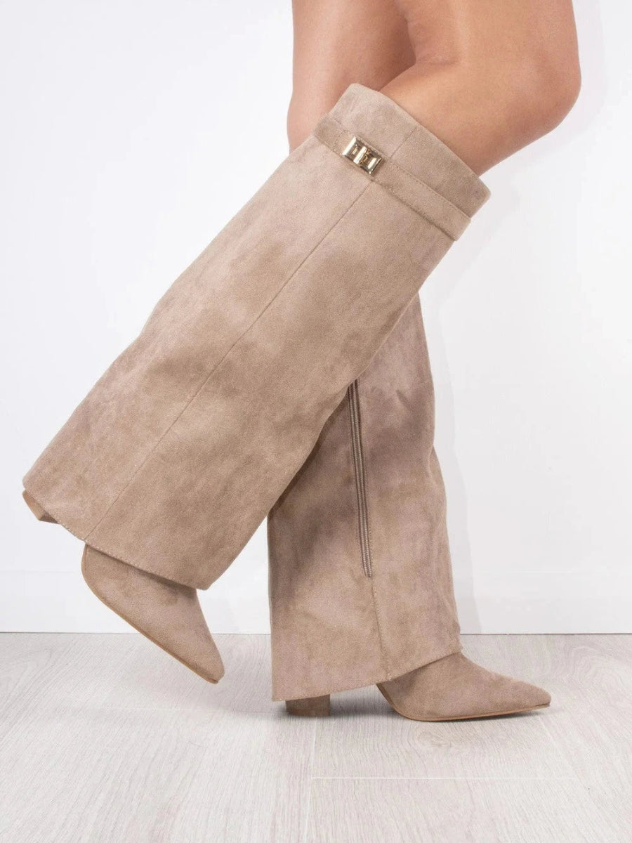 Elegant High-Quality Women's Shoes with Gold Details
