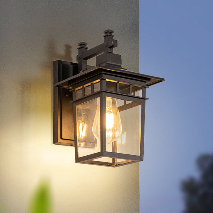 Outdoor Waterproof Lantern Wall Light for Gardens