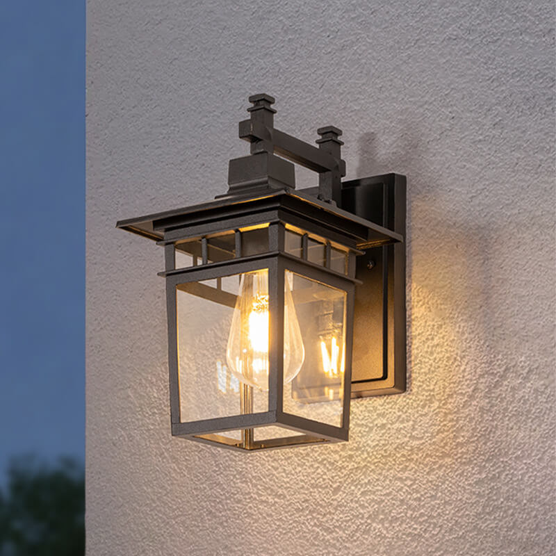 Outdoor Waterproof Lantern Wall Light for Gardens
