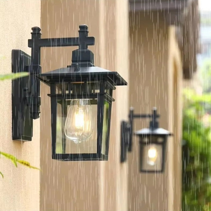 Outdoor Waterproof Lantern Wall Light for Gardens