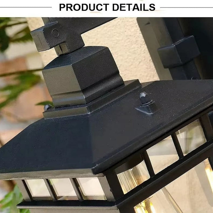 Outdoor Waterproof Lantern Wall Light for Gardens
