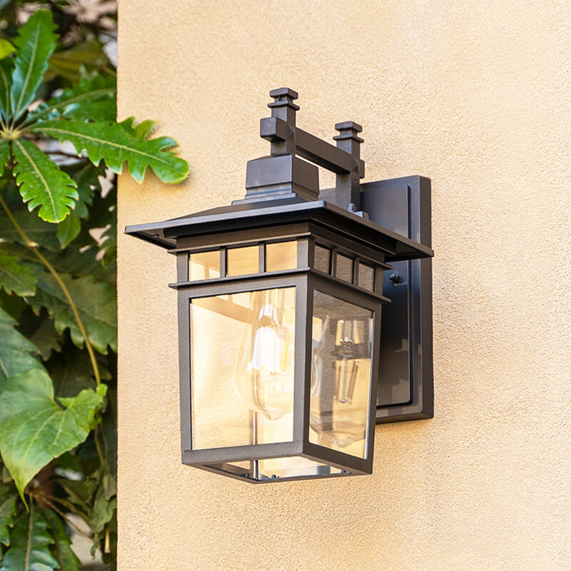 Outdoor Waterproof Lantern Wall Light for Gardens