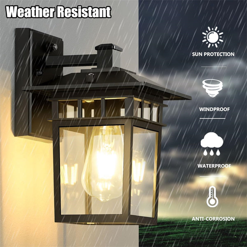 Outdoor Waterproof Lantern Wall Light for Gardens