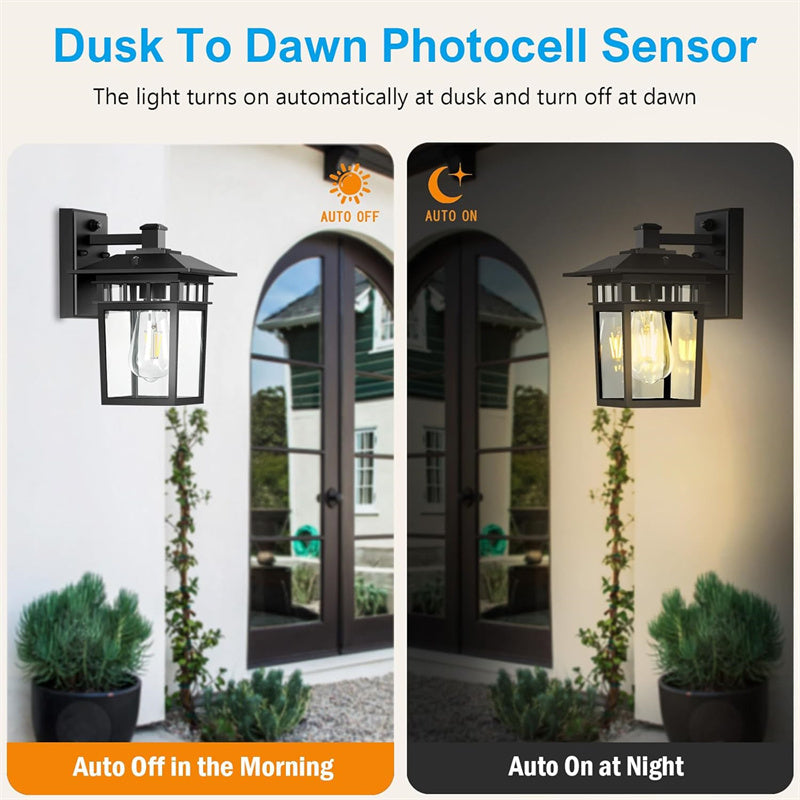 Outdoor Waterproof Lantern Wall Light for Gardens