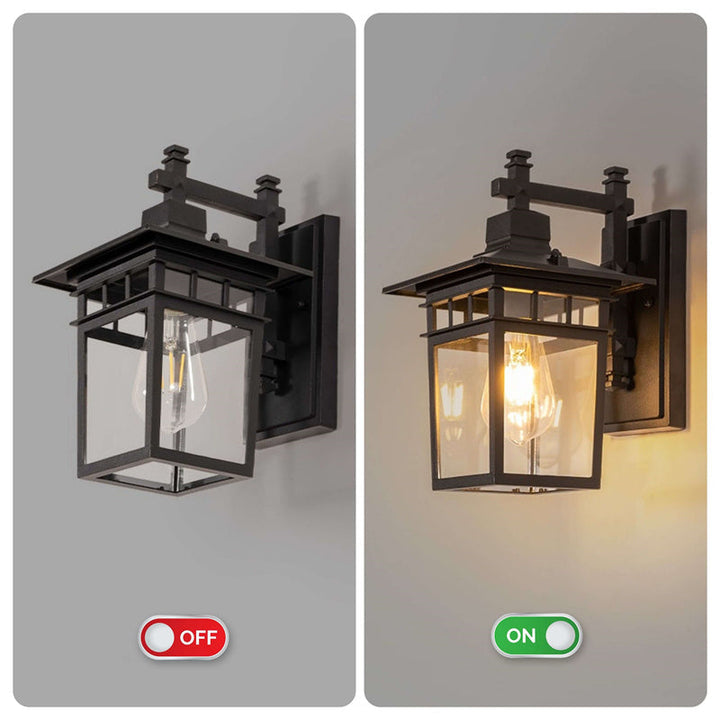 Outdoor Waterproof Lantern Wall Light for Gardens