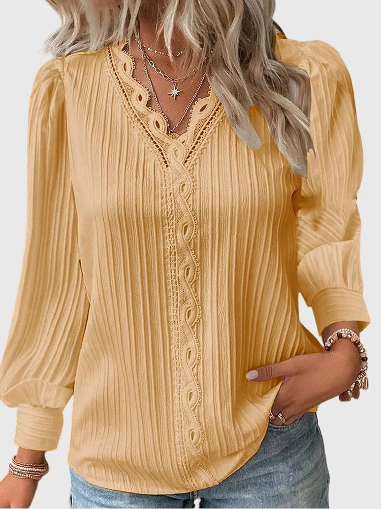 Elegant Pullover Blouse