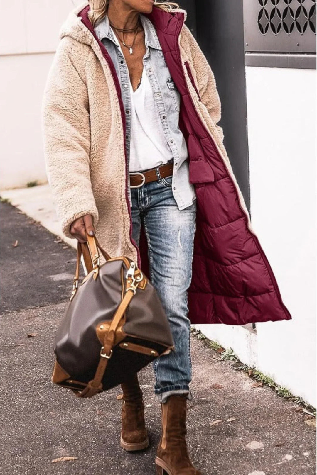 Long Reversible Coat
