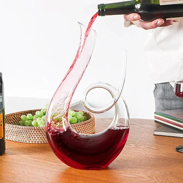 CristalloElegance Decanter | Handcrafted Lead-Free Design