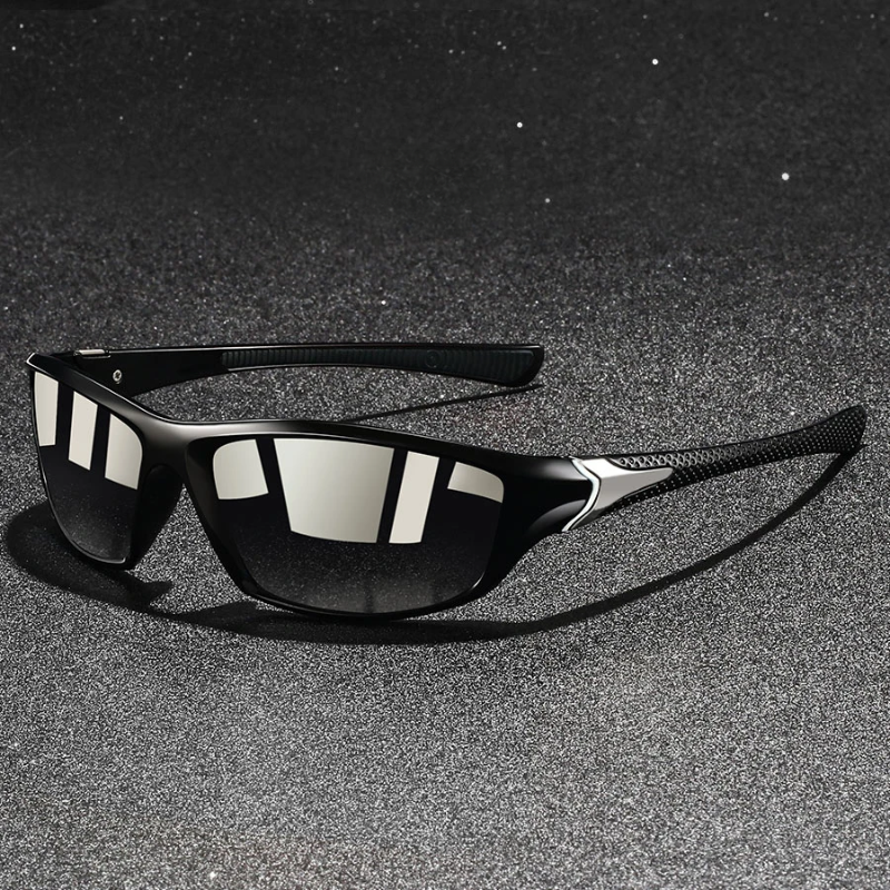 Men's Sunglasses - Polarised Lenses - UV400 - Lightweight Metal