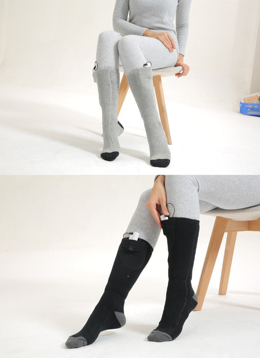 Electrically Heated Socks - 3 Heat Settings - 2024 Design