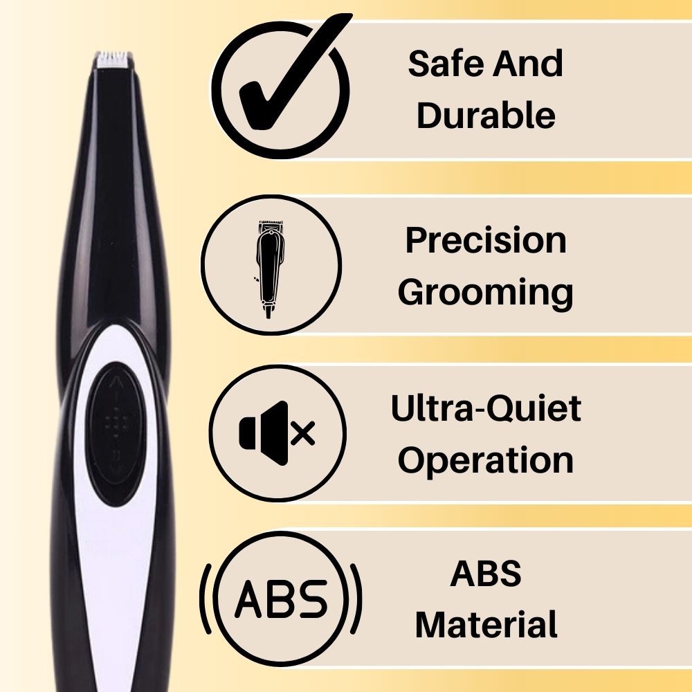 Silent Precision Clippers for Pets - PerfectTrim