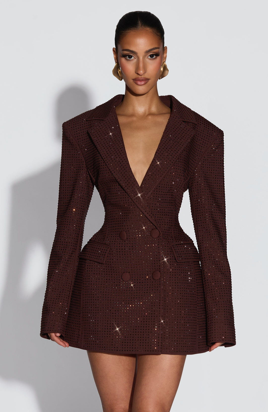 Elvira blazer mini dress