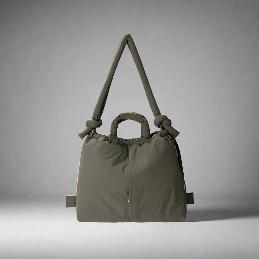 Unique Puffer Shoulder Bag with Fashionable Volume - Riva