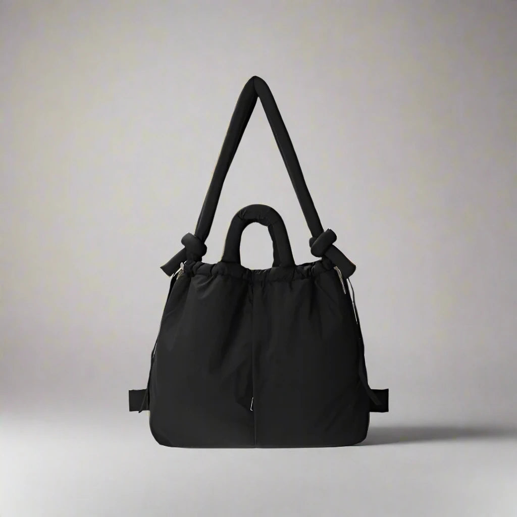 Unique Puffer Shoulder Bag with Fashionable Volume - Riva