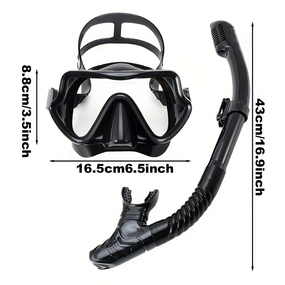 AquaClear Snorkel Set – Watertight, Comfortable and with Great Visibility