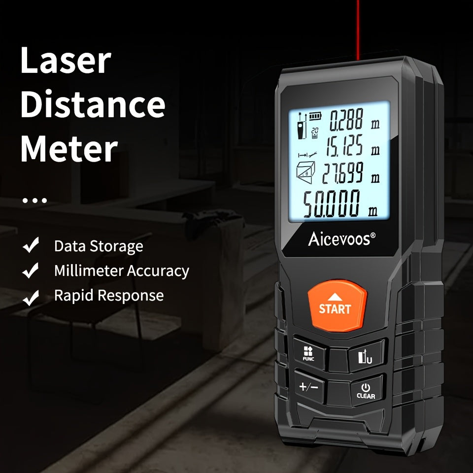 Compact Laser Measure – Precise and Rugged Measuring Tool