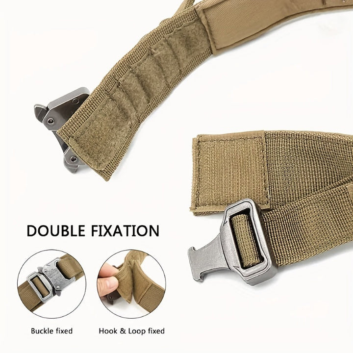 Tactical Military Dog Collar – Adjustable and Durable for Large and Medium-Sized Dogs