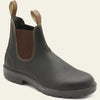 Men's Waterproof Chelsea Boots – Black Leather, Slip-On Design for Casual and Rainy Weather