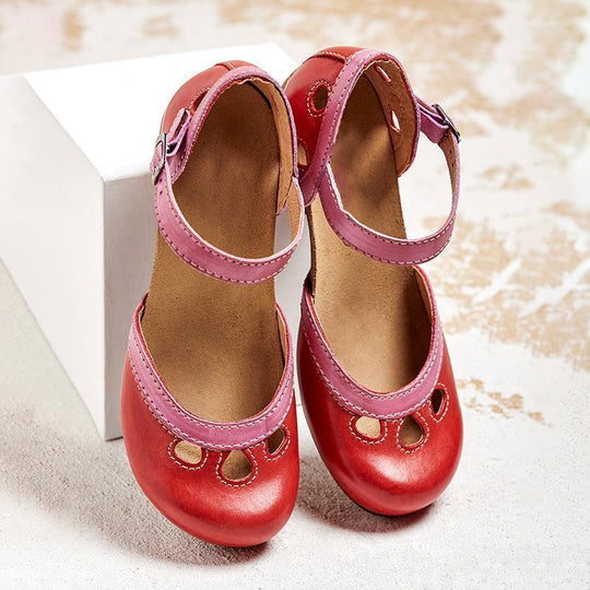 Verona Retro Heel Sandals