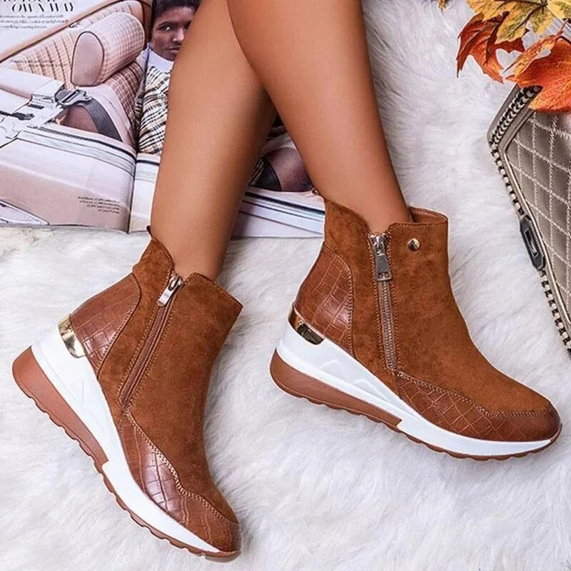 Women's Ankle Boots with Orthopaedic Support – Elena