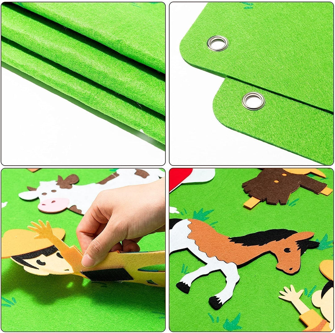 Felt Play Mat for Children - FeltAdventure