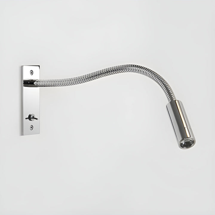 Flexible Gooseneck Wall Lamp – Adjustable Modern Reading Light for Bed and Sofa