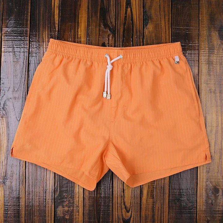 Men's Striped Shorts with Elasticated Waist – Matteo