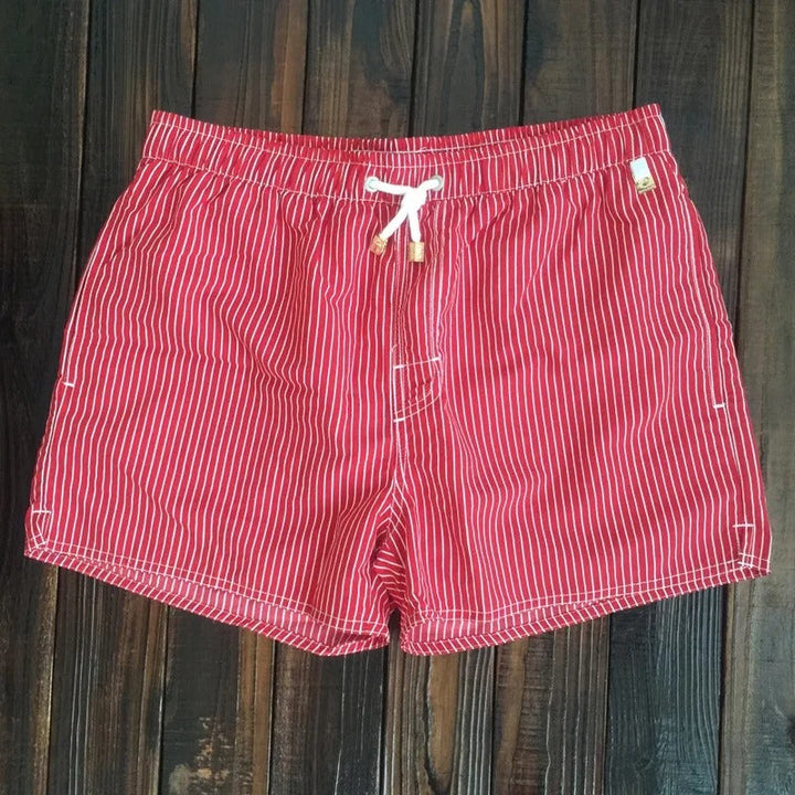Men's Striped Shorts with Elasticated Waist – Matteo