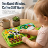Felt Farm Book for Toddlers with Zips, Lacing, Velcro Animals and Finger Puppets